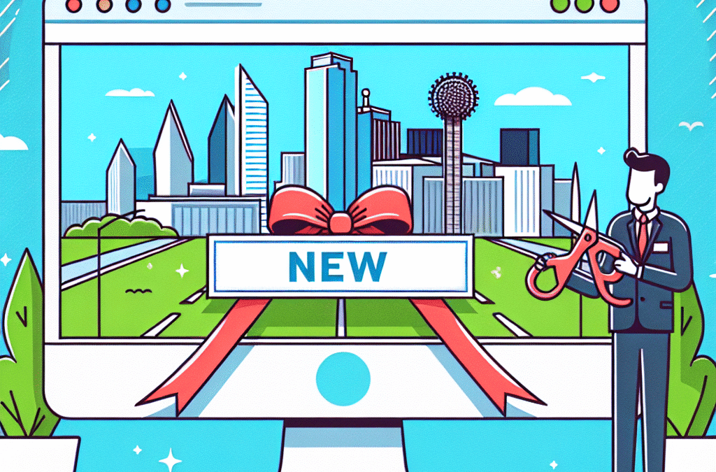New Business Website in Dallas, Texas